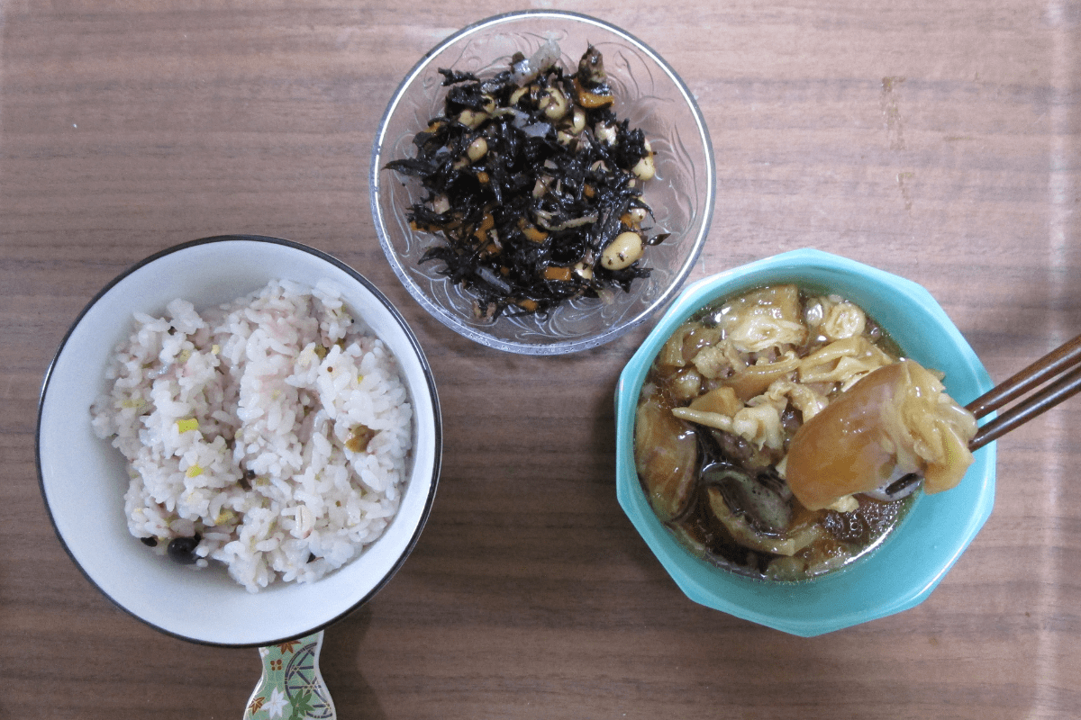 牛すじ煮込み&ひじきの煮物